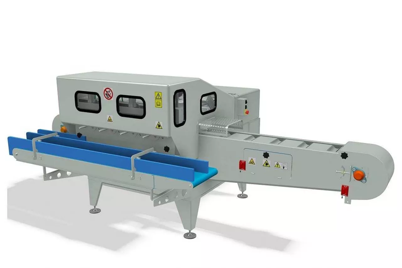 ”Streamer Automatic Spiralizer”, Turatti srl, Italien
Eine Schneidemaschine zur großvolumigen Herstellung von Gemüse-Pasta zu Spaghetti, Tagliatelle, Ringe, Spiralen oder Gnocchi aus Karotten, Süßkartoffeln und anderem Gemüse. 

”Streamer Automatic Spiralizer”, Turatti srl, Italy
A spiral cutting machine for the high volume handling of vegetables to produce pasta-like shapes such as spaghetti, tagliatelle, rings and even gnocchi-like cores.