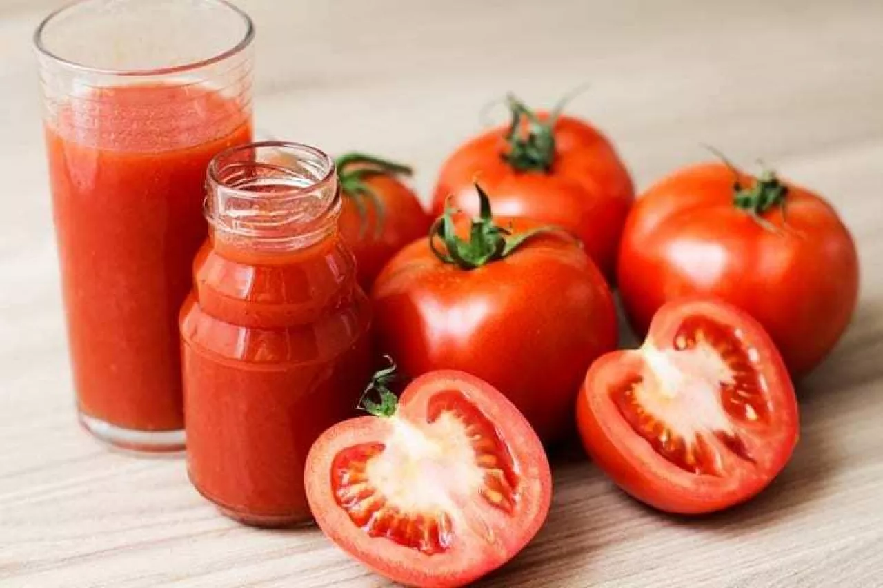 Fresh Tomato Juice.