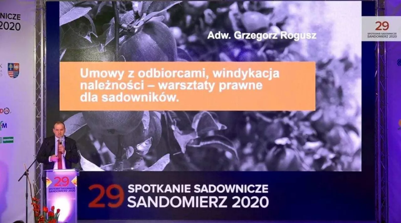 Umowy z odbiorcami, windykacja należności - warsztaty prawne dla producentów owoców i warzyw