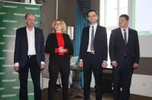 Od lewej: Krzysztof Zachaj, Justyna Pacześna-Mikurenda, Piotr Barański, Jędrzej Pytkowski