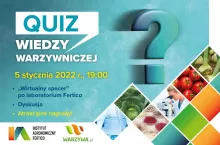 Pierwszy internetowy quiz wiedzy warzywniczej