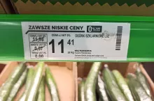 Ogórki szklarniowe z Biedronki