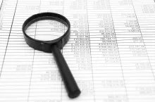 Magnifier on documents.