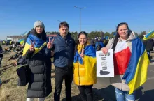 Strajki na przejściu granicznym w Kukurykach