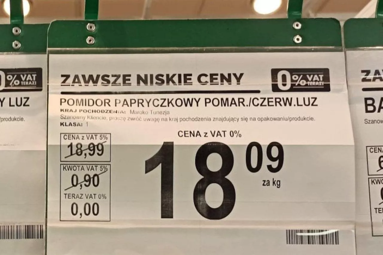 Marokańskie pomidory w polskiej sieci marketów