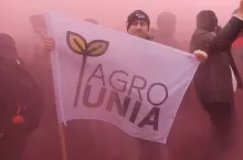 Protest rolników w Warszawie