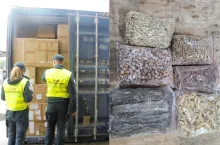 Przemyt nielegalnego ładunku z Chin