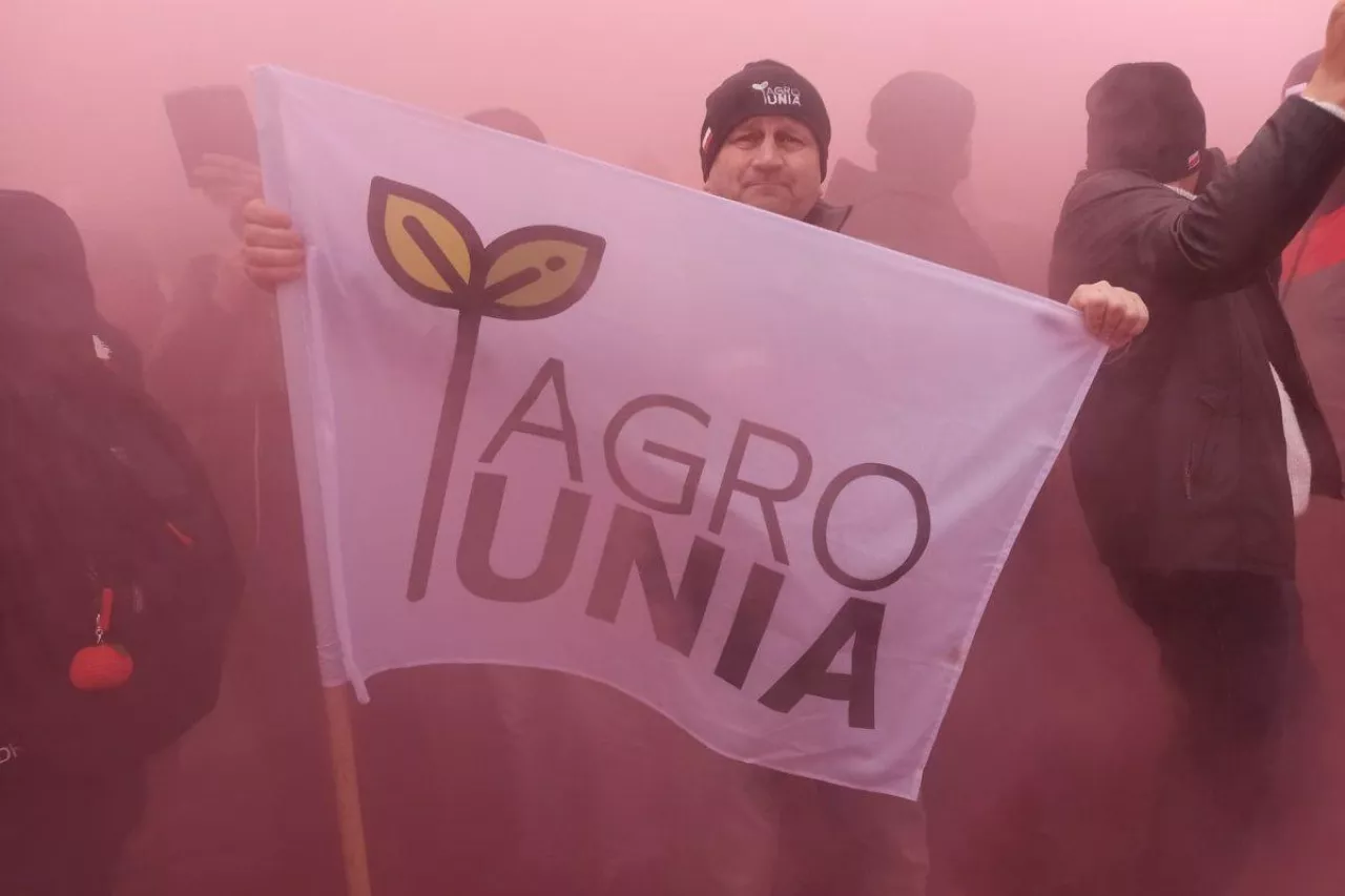 Protest rolników w Warszawie