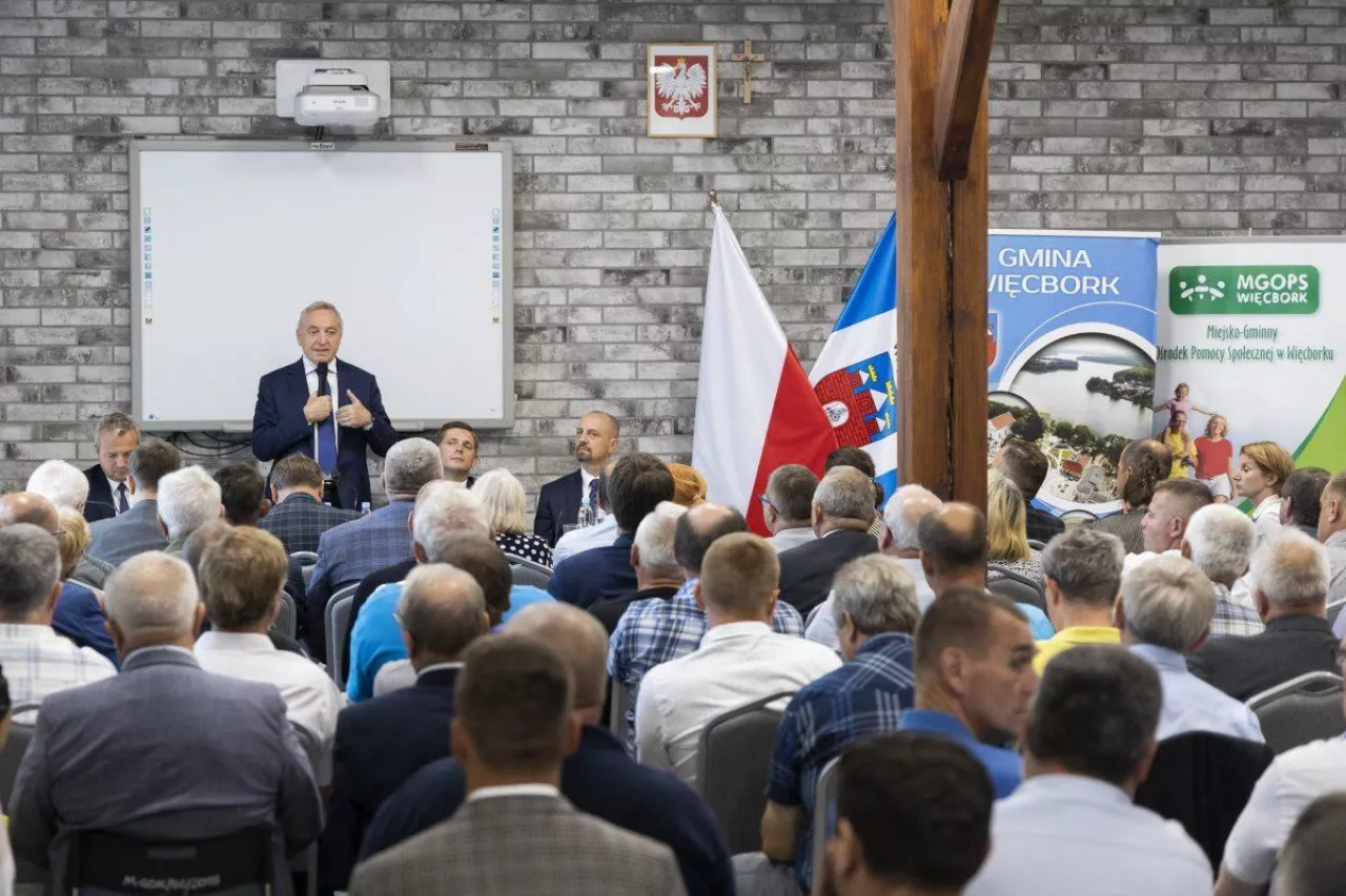 Spotkanie z rolnikami w Więcborku