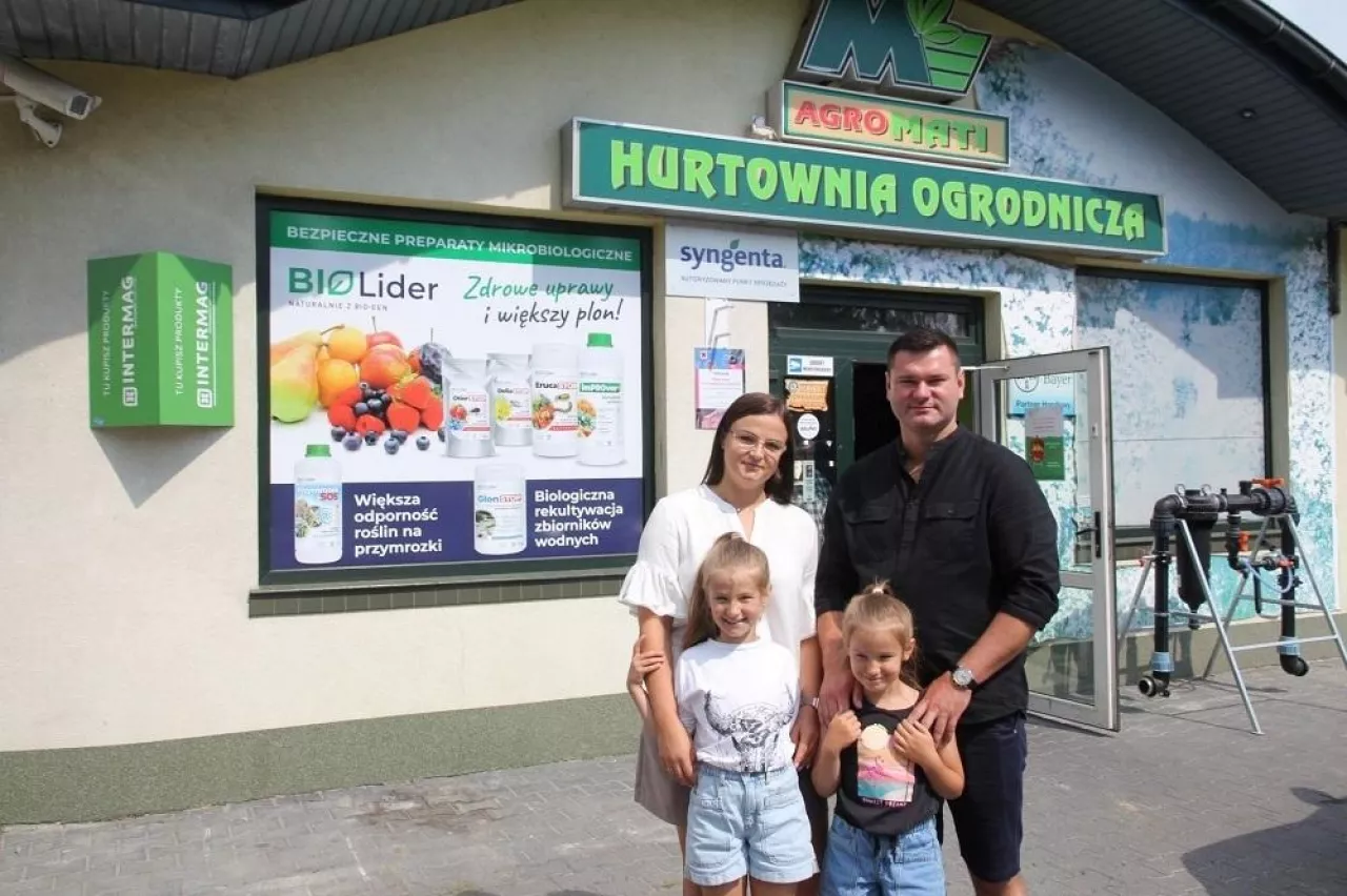 Właściciele hurtowni Agromati