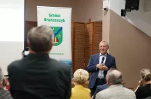 Henryk Kowalczyk na spotkaniu z rolnikami