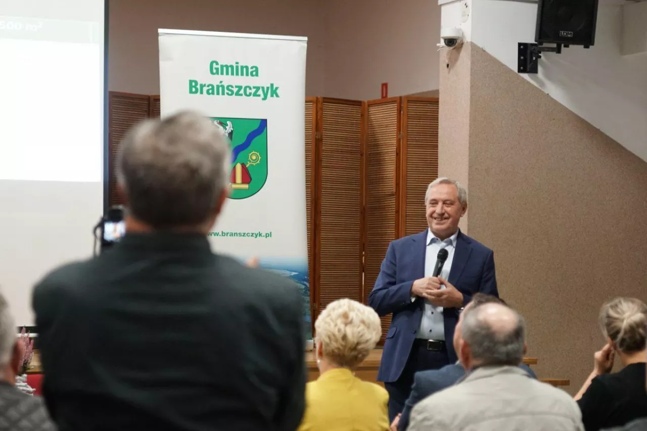 Henryk Kowalczyk na spotkaniu z rolnikami