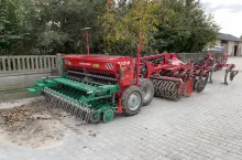 Sprzęt do uprawy bezorkowej w jednym z gospodarstw.