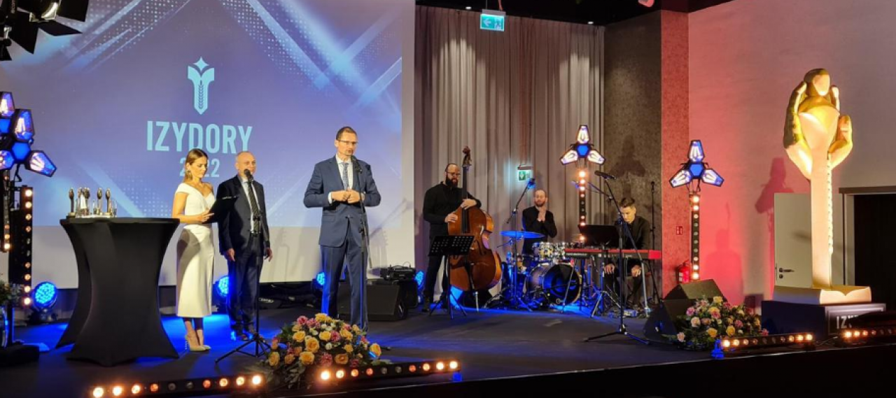 Izydory 2022 dr Adam Koziolek i Piotr Chrobot