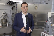 Morawiecki w piekarni wystąpienie, inflacja