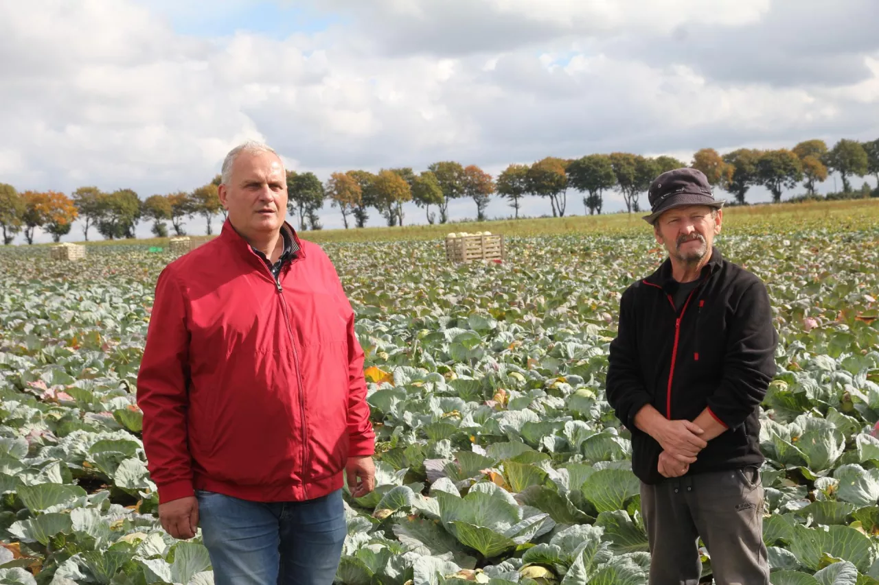 Dariusz Kacprzak (PNOS) i Piotr Król.