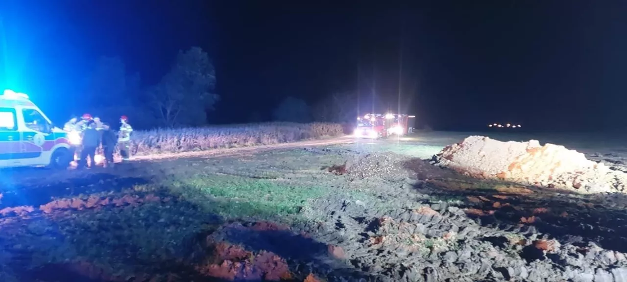 Wypadek, kobieta przysypana tonami ziemniaków