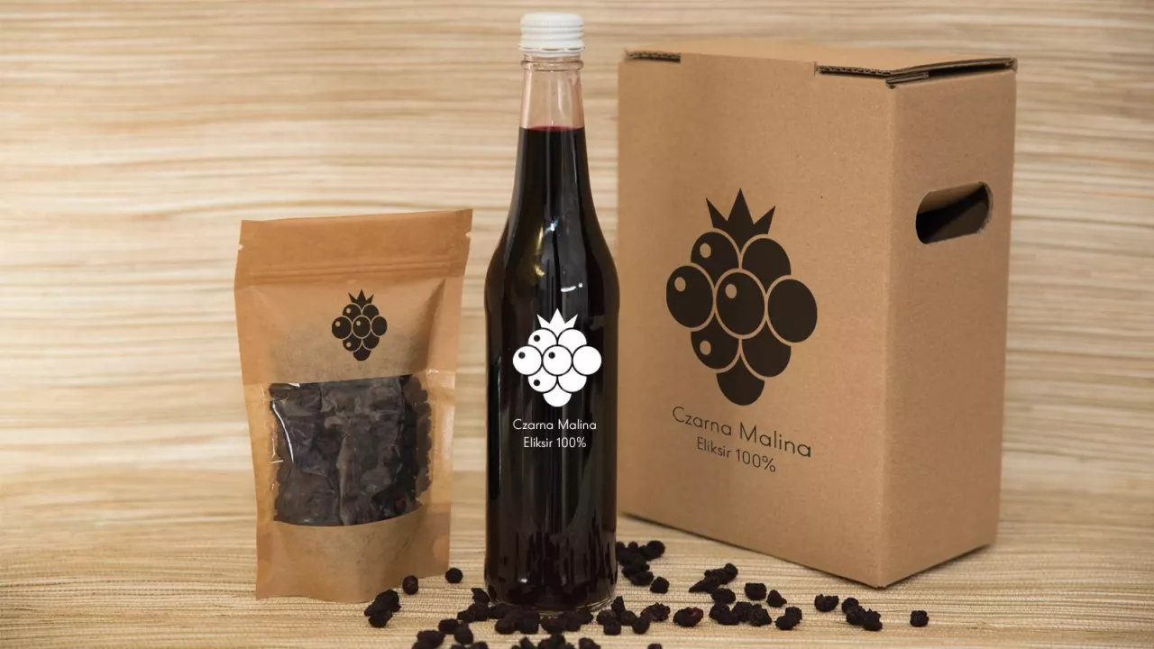 czarna malina