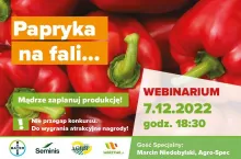 Papryka na fali - webinarium 7.12.2022
