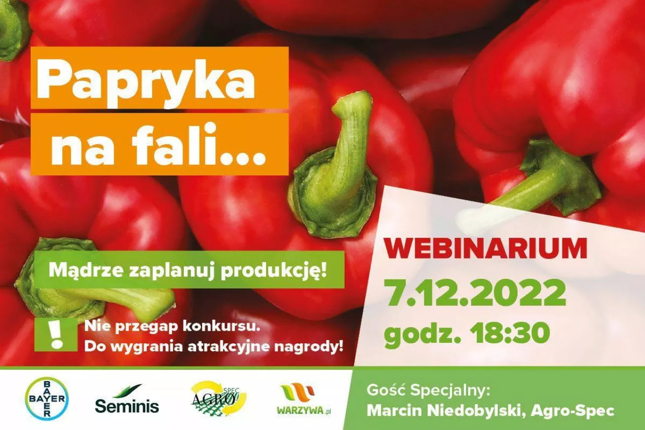 Papryka na fali - webinarium 7.12.2022