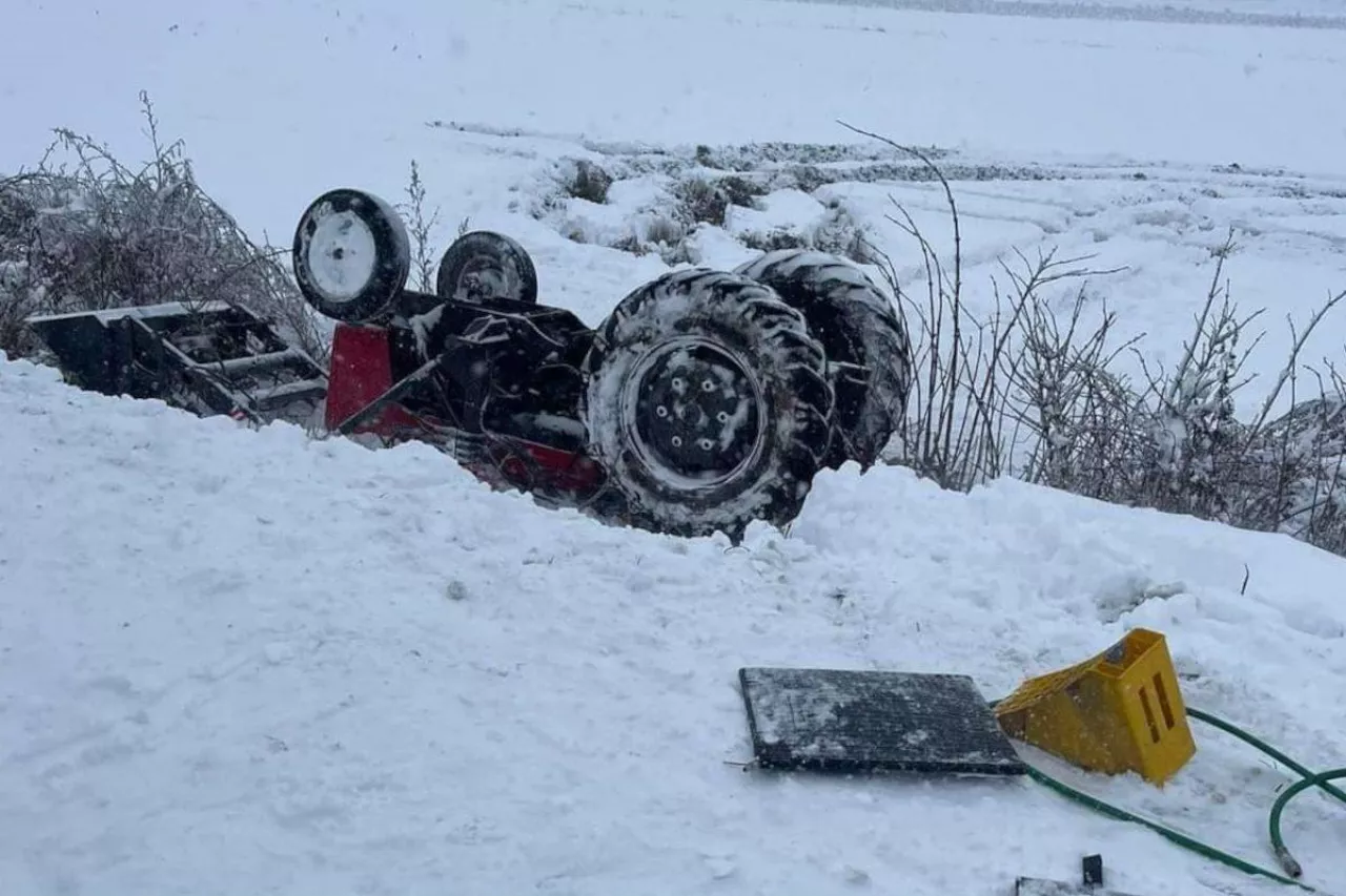 Pijany kierowca ciągnika rolniczego