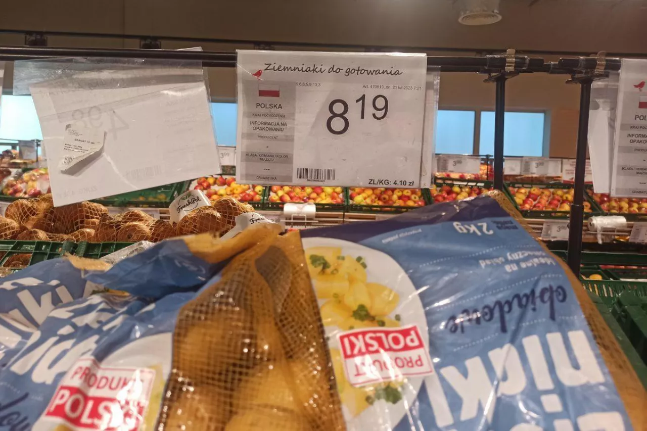 Aktualne ceny ziemniaków w markecie