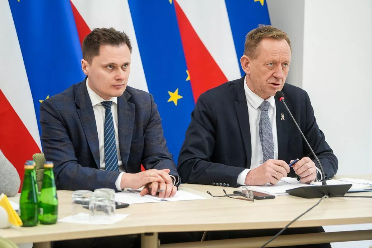 Robert Telus i Krzysztof Ciecióra