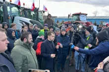 Protest rolników w Nysie