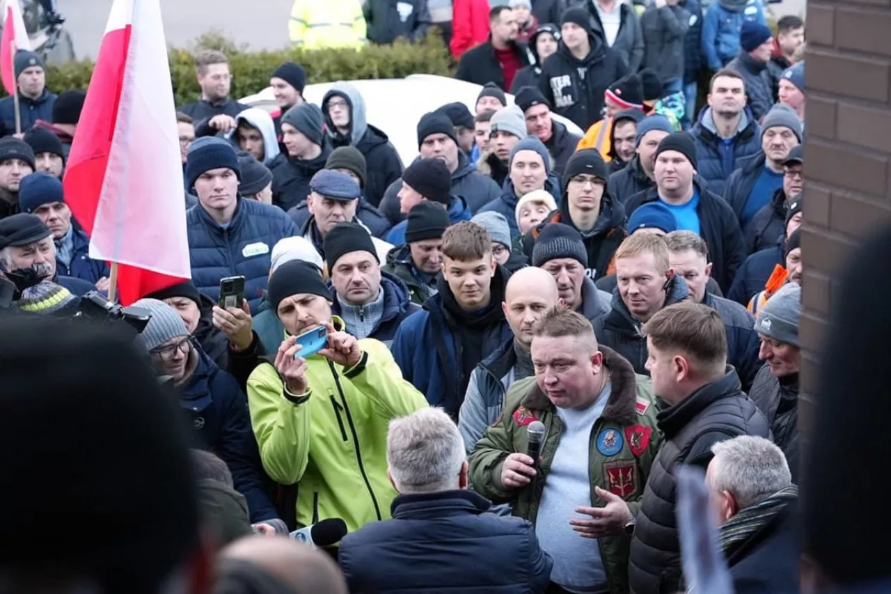 Protesty rolników Czesław Siekierski