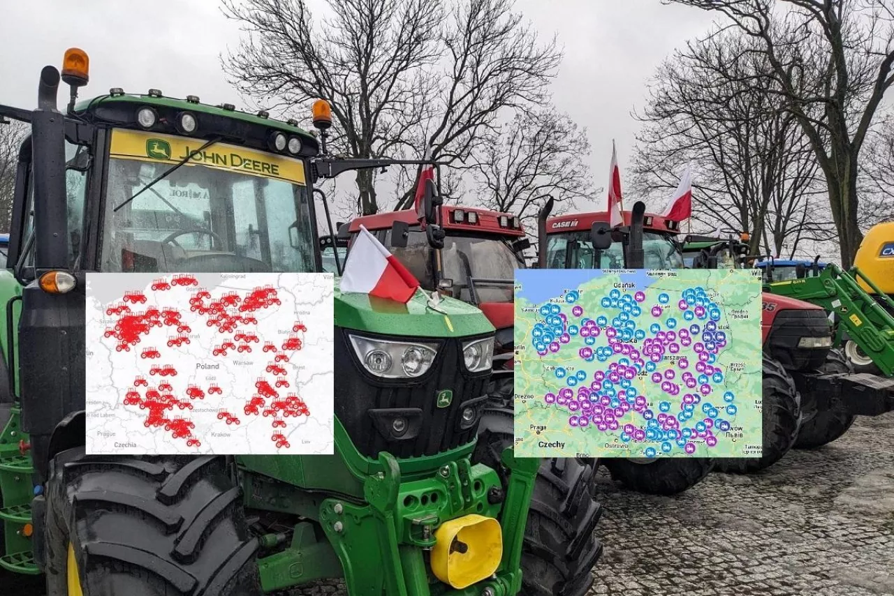 Protesty rolników 9.02.2024 r.