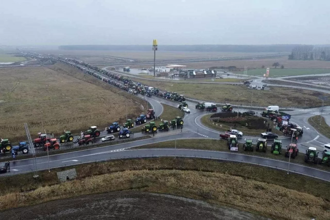 Blokady dróg w Polsce