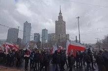 Protest rolników w Warszawie