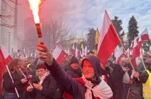Protest rolników w stolicy