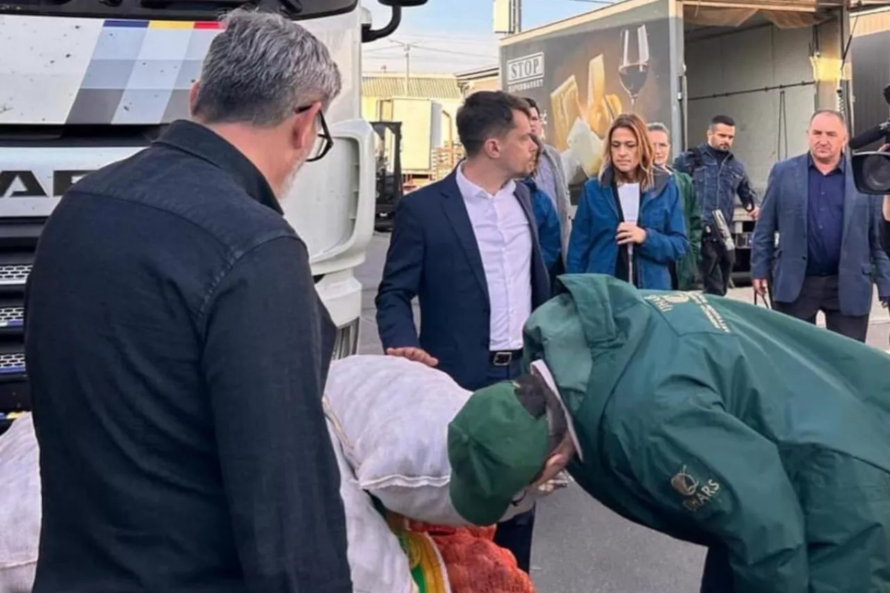 Kontrola na rynku hurtowym w Broniszach