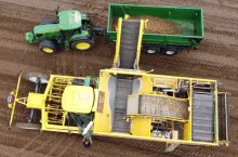 Kombajnowe zbiory ziemniaków