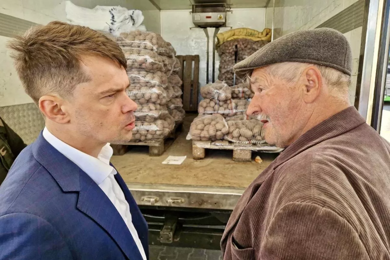 Kontrola na rynku hurtowym w Broniszach