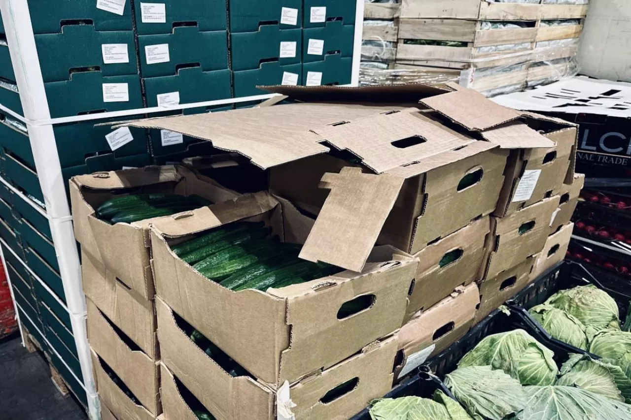 Importowane ogórki z Rosji